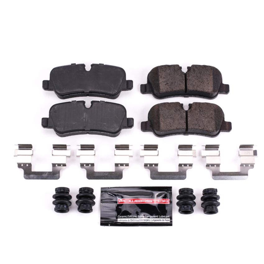 PowerStop Z23-1099 PowerStop - Z23 Daily Driver Carbon-Fiber Ceramic Brake Pads with Hardware Kit