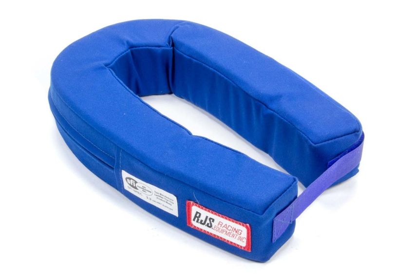 RJS SAFETY RJS11000503 Neck Collar Horseshoe Blue SFI