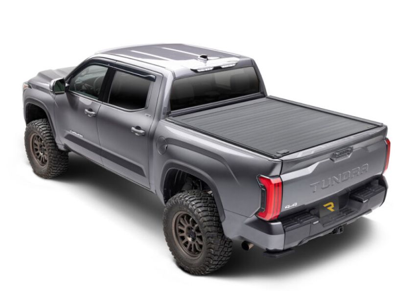 Retrax T-80863 2022 Toyota Tundra Regular & Double Cab 6.5ft Bed w/ Deck Rail System PRO XR
