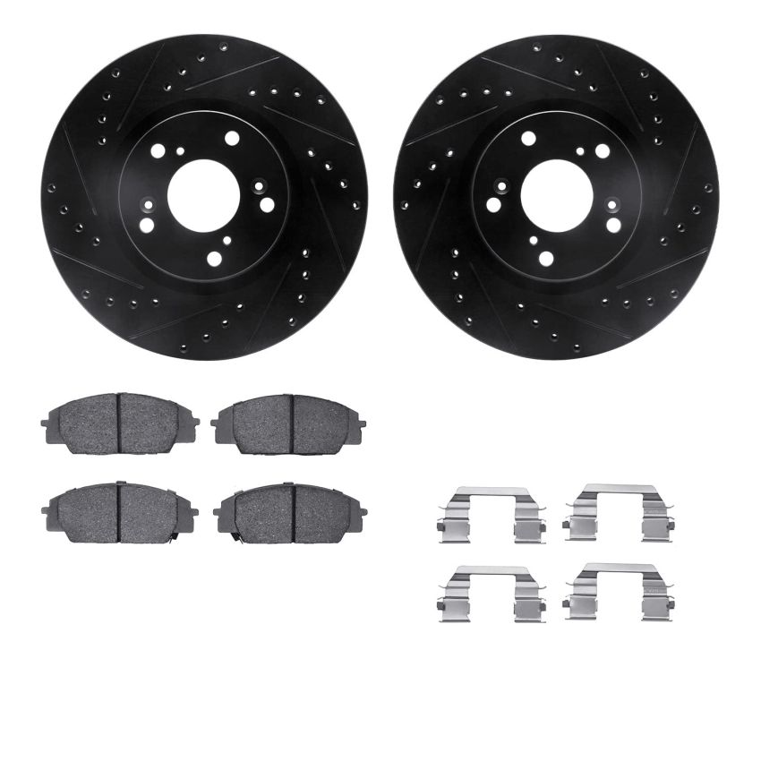 Dynamic Friction 8512-59358 Rotor Kit