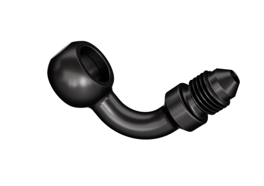 Goodridge P599-03-04ZBK 90 Deg Banjo Adaptor for 7/16 Bolt