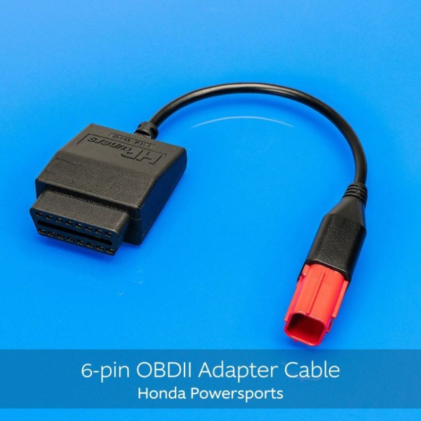 HP Tuners H-002-12 OBDII Adapter Cable for supported Honda Powersports (6-pin models vary)