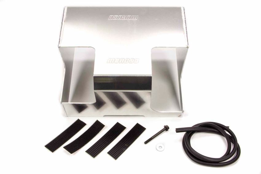 MOROSO MOR74225 Aluminum Battery Cover - 05-Up Mustang