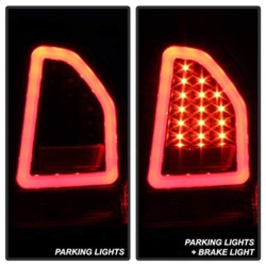 SPYDER 5083388 LED Tail Lights - Version 2 - Black