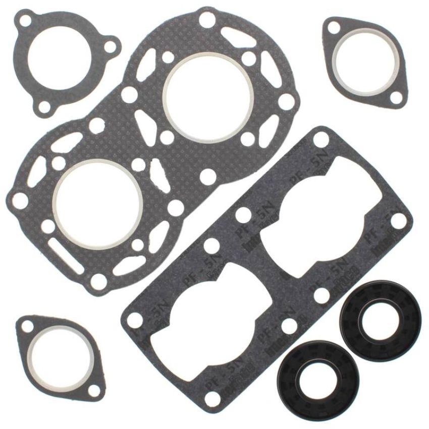 Vertex Pistons 711109 Vertex Gaskets 1983 Polaris Indy Cross Country Complete Gasket Kit w/ Oil Seals