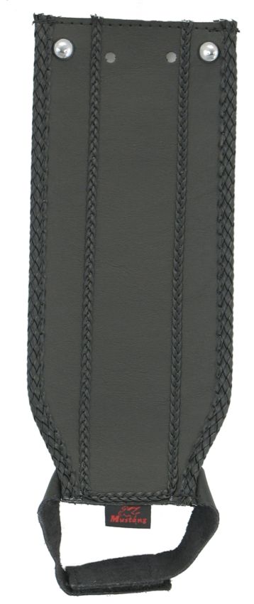 Mustang Motorcycle 93123 Mustang 93-03 Harley Dyna Wide Glide Tank Bib - Black