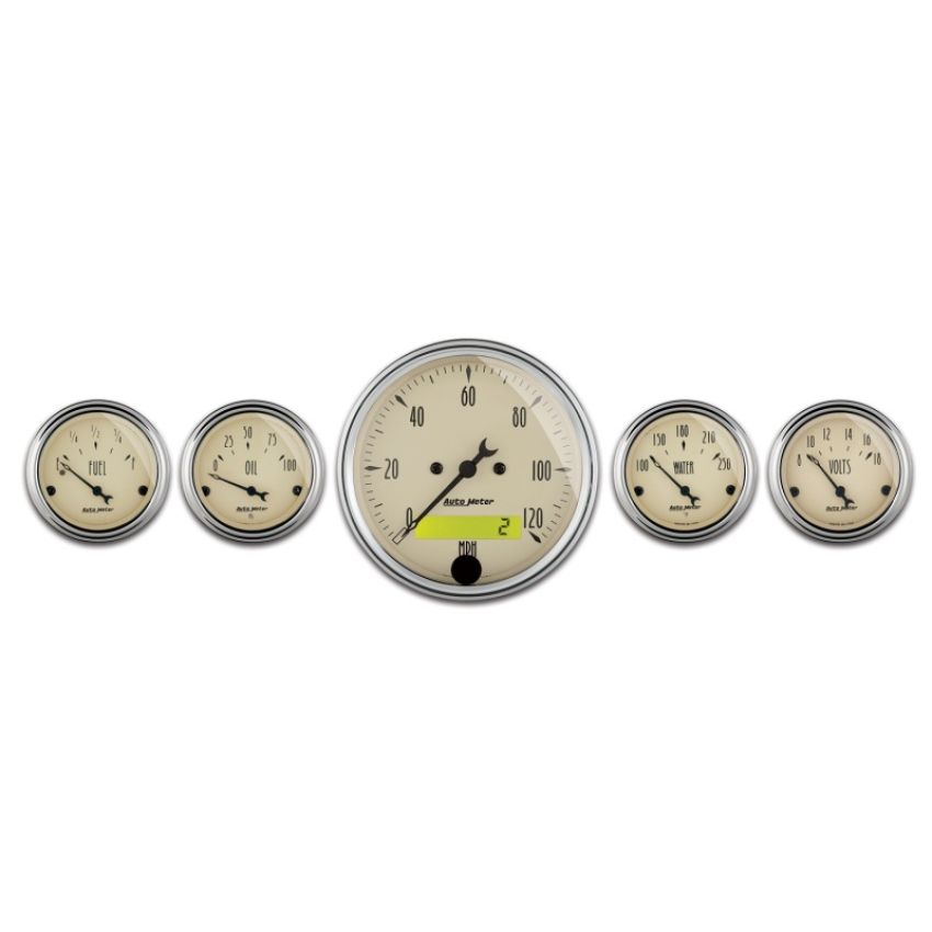 AutoMeter 1809 GAUGE KIT, 5 PC., 3 1/8