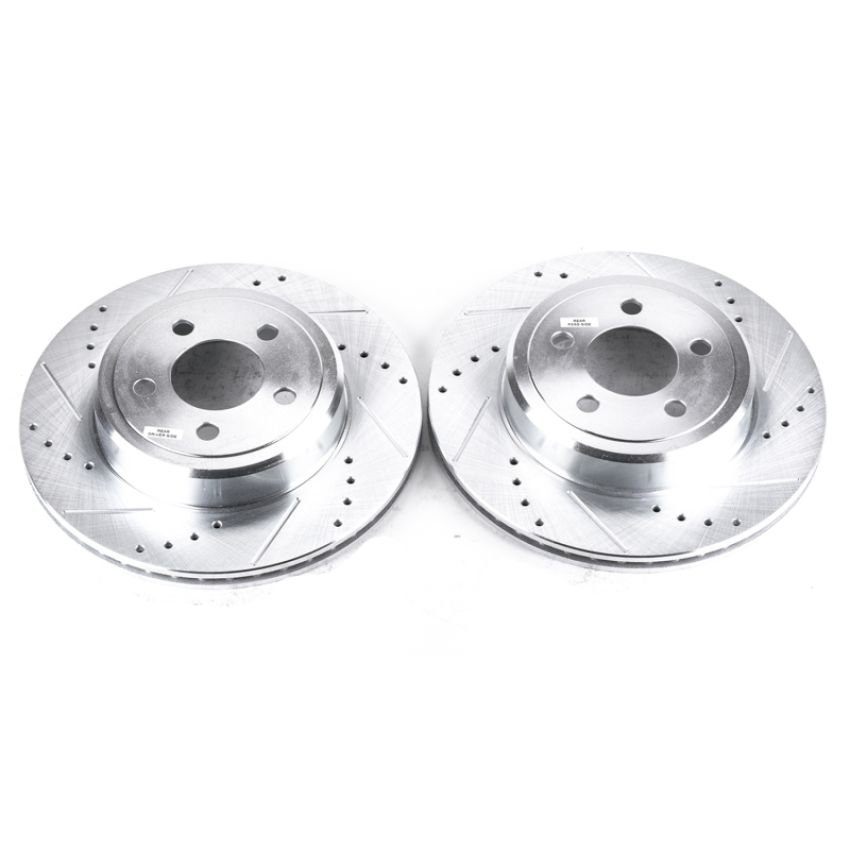 PowerStop AR8362XPR PowerStop Evolution Performance Drilled, Slotted & Plated Brake Rotor Pair
