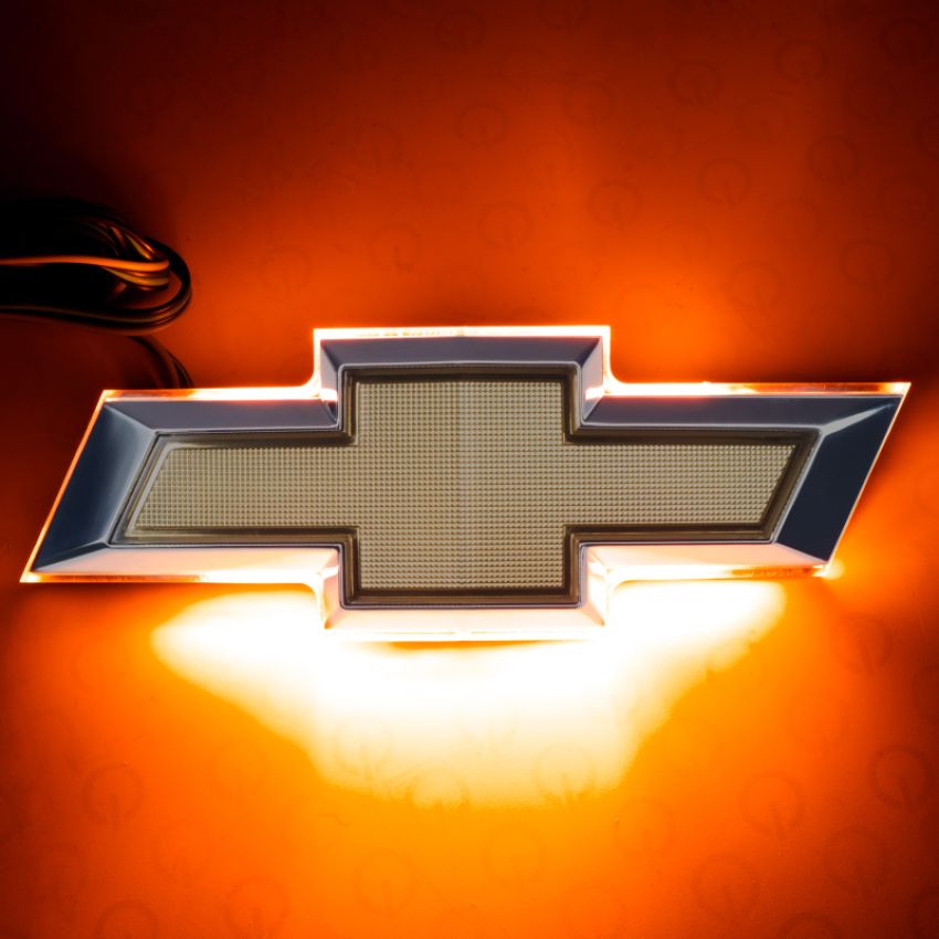 Oracle Lighting 3011-005 Amber Illuminated LED Rear Bowtie Emblem