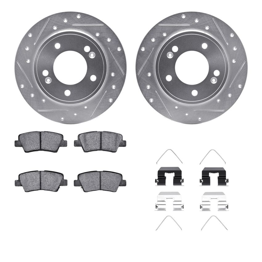 Dynamic Friction 7512-21034 Rotor Kit