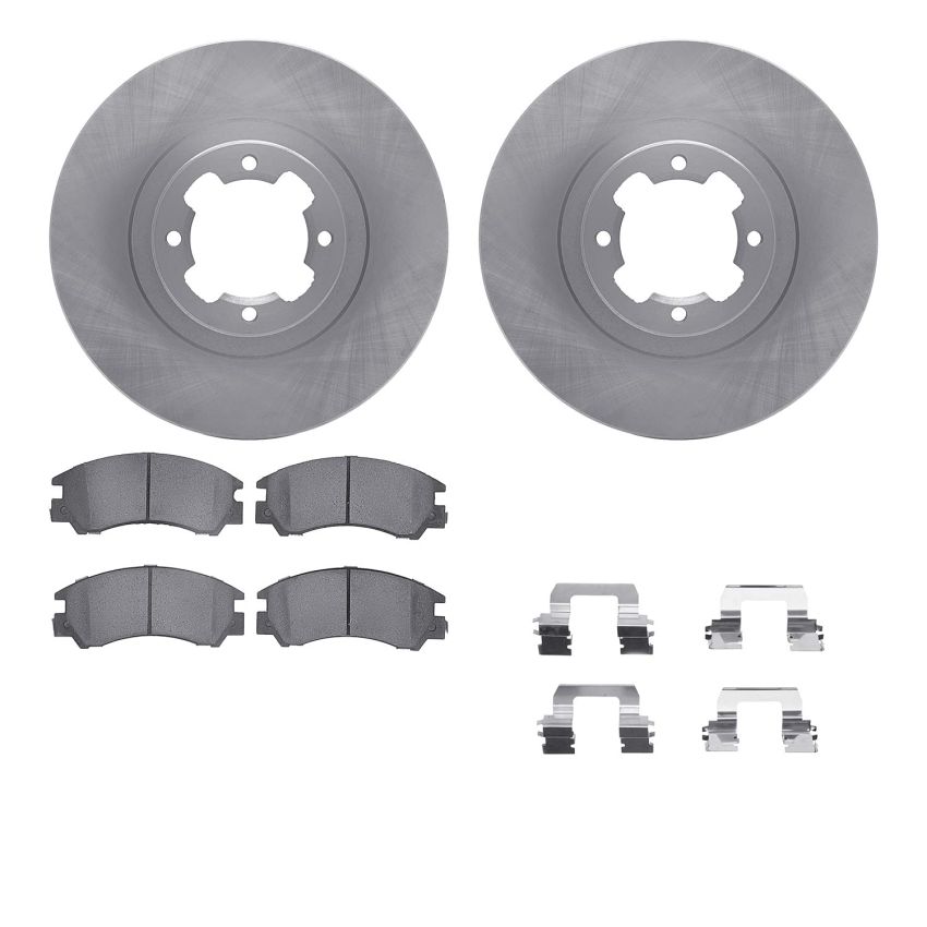 Dynamic Friction 6512-13042 Rotor Kit