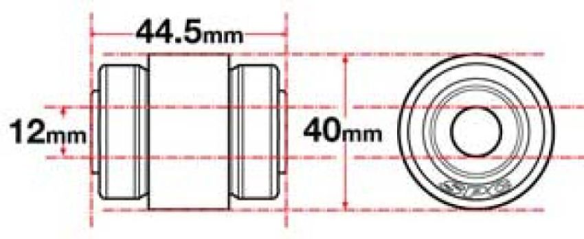 SPECIALTY PRODUCTS COMPANY 15643 X-AXIS SEALED FLEX JOINT