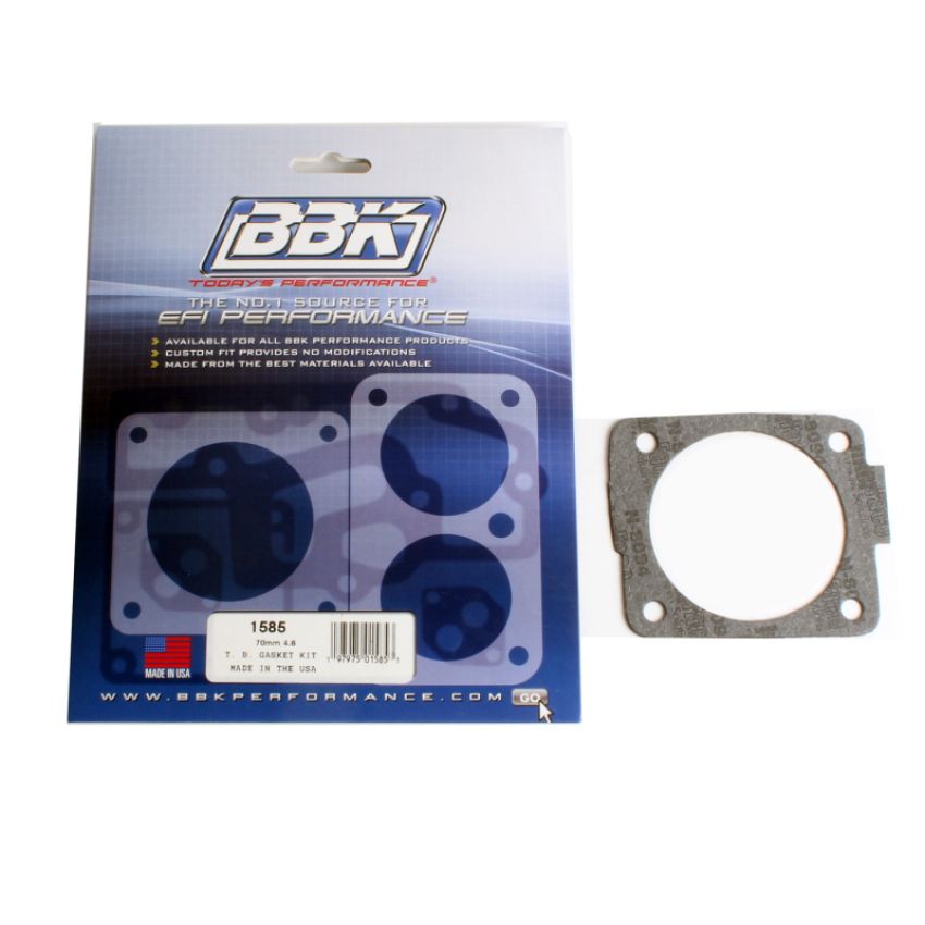 BBK Performance Parts 1585 THROTTLE BODY GASKET KIT - FORD 4.6L 70/75MM FOR #1700 1703