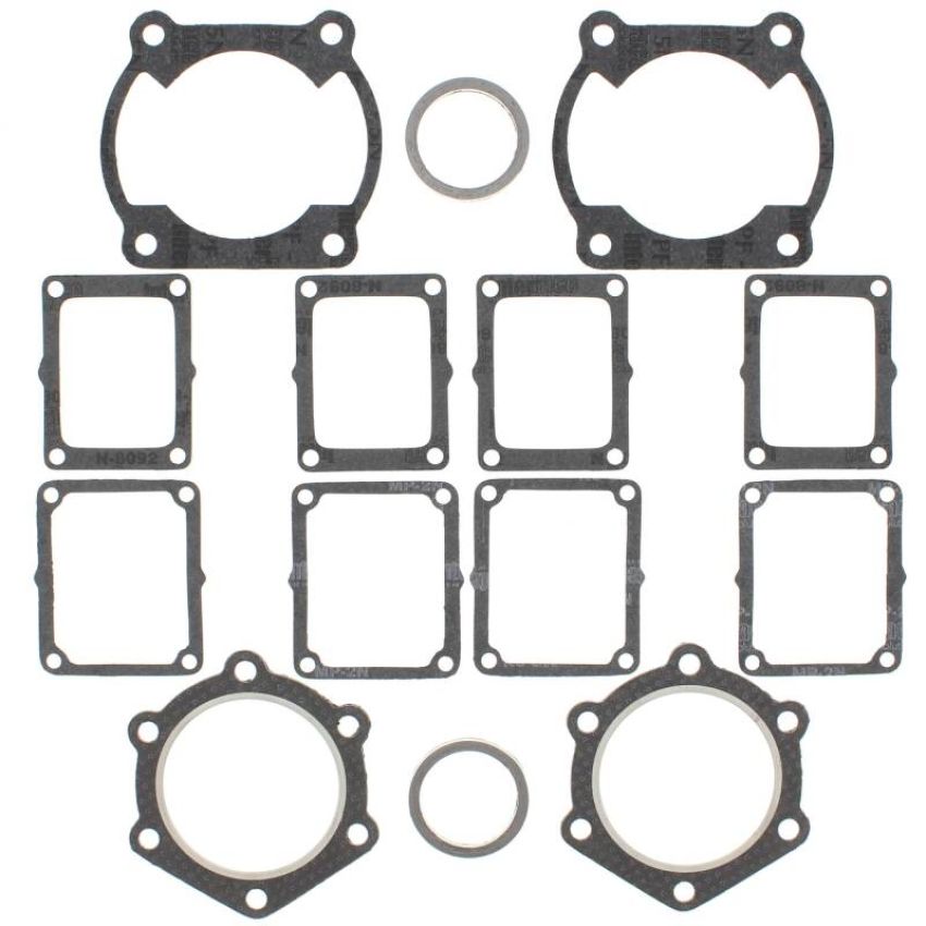Vertex Pistons 710167 Vertex Gaskets 79-82 Yamaha Excell V EC540 C D F Top End Gasket Kit