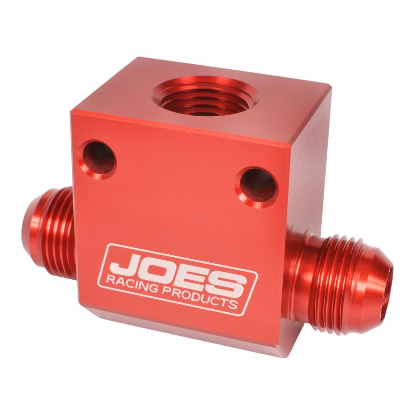 JOES RACING PRODUCTS JOE42141 Inline Temperature Tee -12a w/1/2in NPT Port