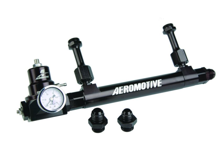 AEROMOTIVE AFS17249 Adjustable Fuel Log w/ 13214 2-Port Regulator