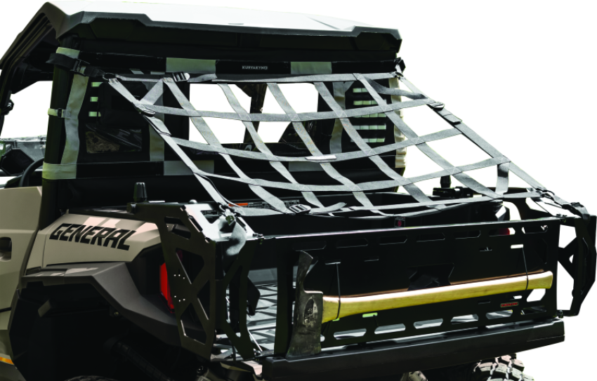 Kuryakyn 2662 Takrak Cargo Net For SXS Black