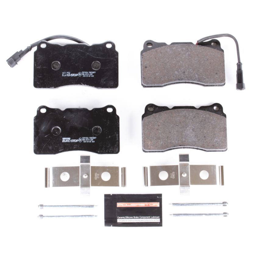 PowerStop ESP1836 EuroStop ECE-R90 Certified Brake Pad Set