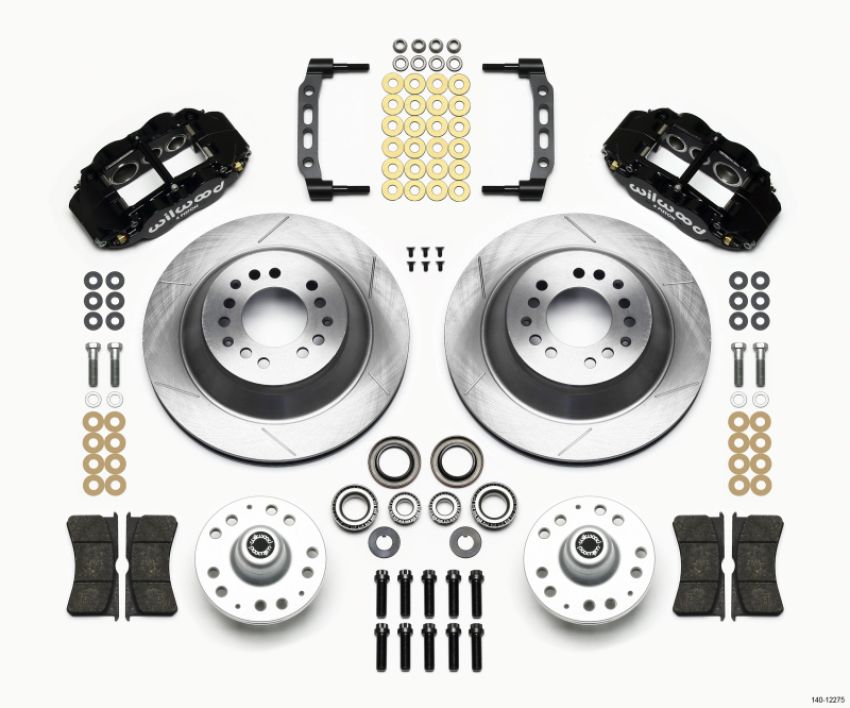 Wilwood 140-12275 Narrow Superlite 6R Front Hub & 1PC Rtr Kit 12.88in 74-80 Pinto/Mustang II Disc Spindle only
