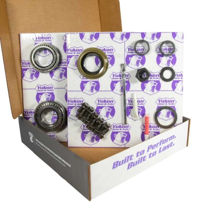 Yukon Gear & Axle YGK2190 Yukon 8.25in CHY 4.56 Rear Ring & Pinion Install Kit 1.618in ID Axle Bearings and Seals
