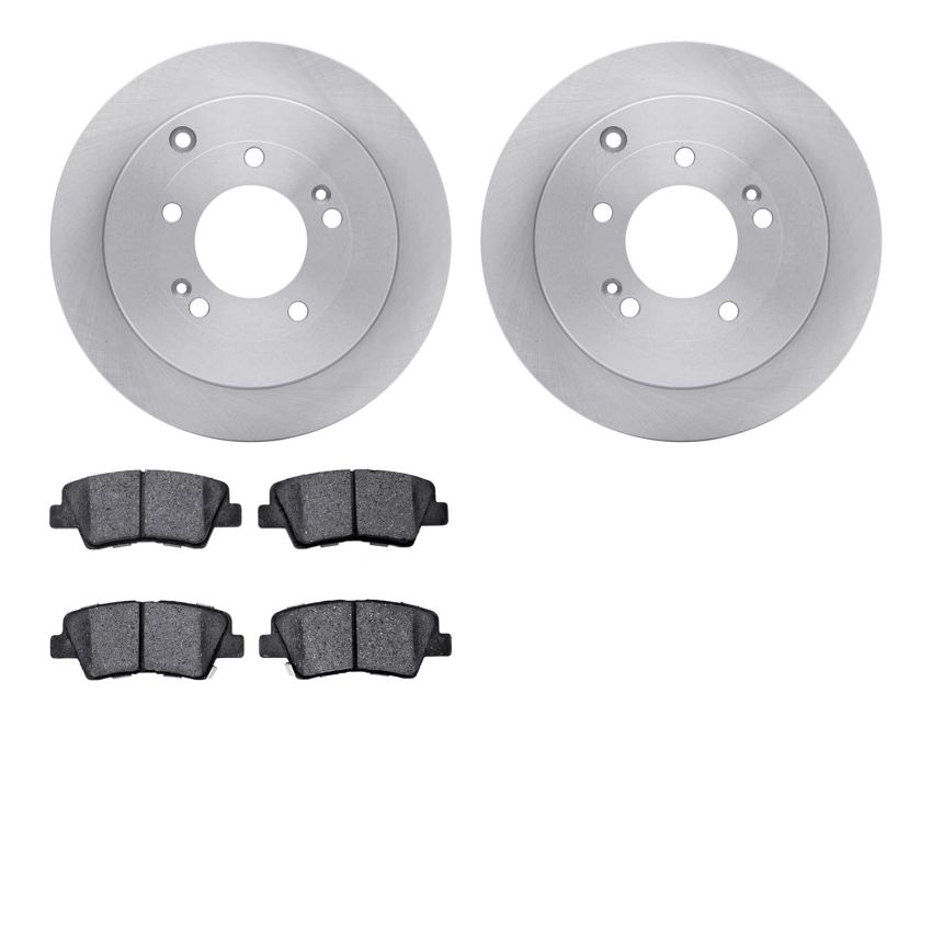Dynamic Friction 6502-03258 Rotor Kit