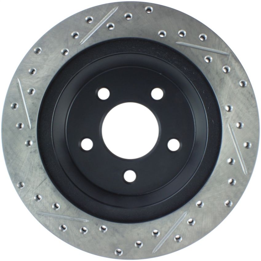 Stoptech 127.61046L Slotted & Drilled Sport Brake Rotor