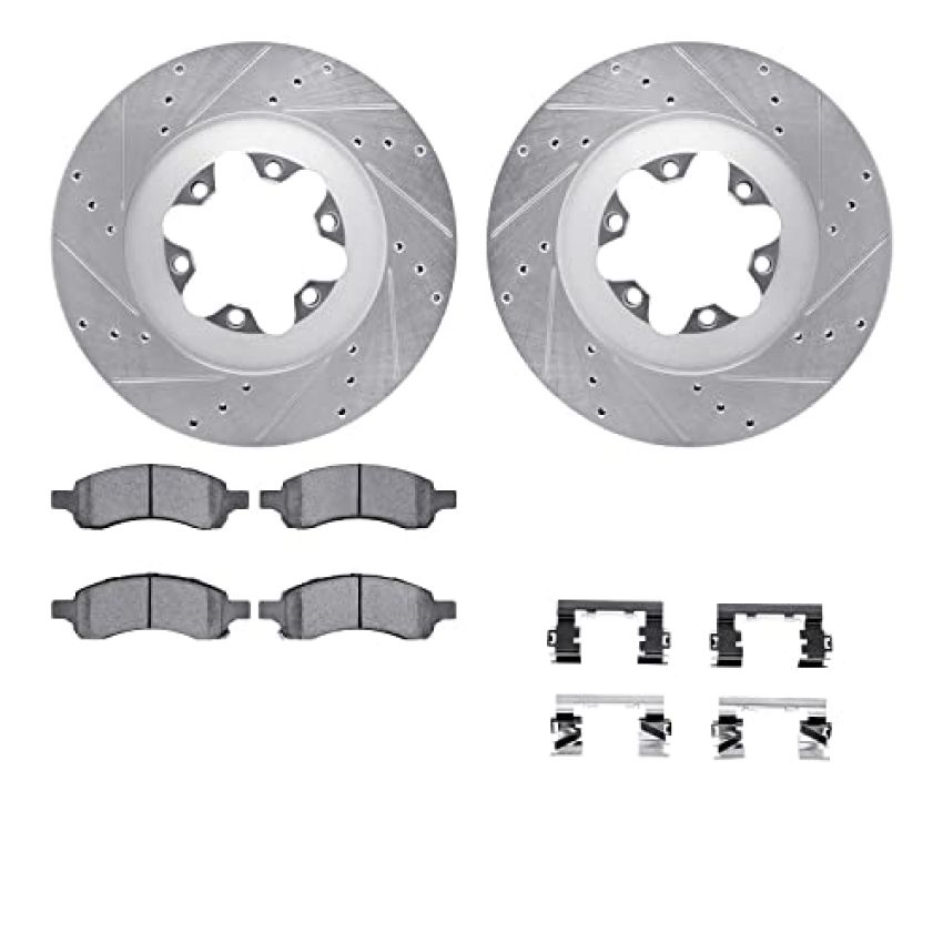 Dynamic Friction 7612-48007 Rotor Kit