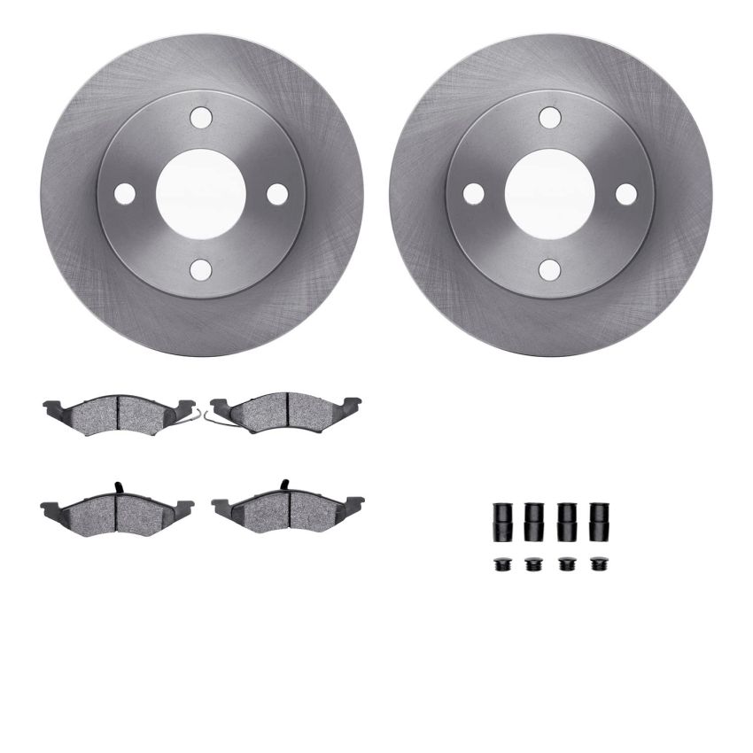 Dynamic Friction 6512-55031 Rotor Kit