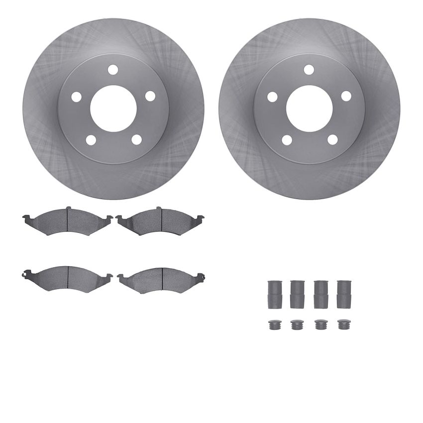 Dynamic Friction 6512-55094 Rotor Kit