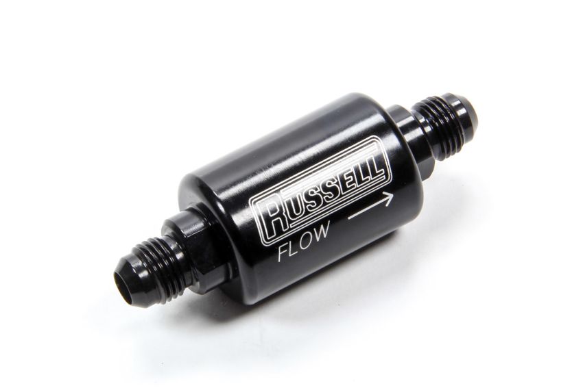 RUSSELL RUS650603 Check Valve 6an Male to 6an Male Black Anodize