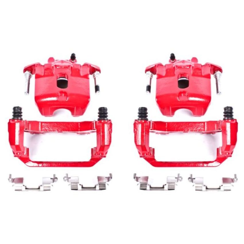 PowerStop S2806 Red Powder Coated Calipers