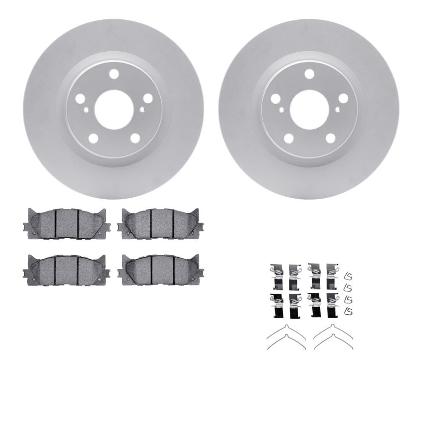 Dynamic Friction 4512-76139 Rotor Kit