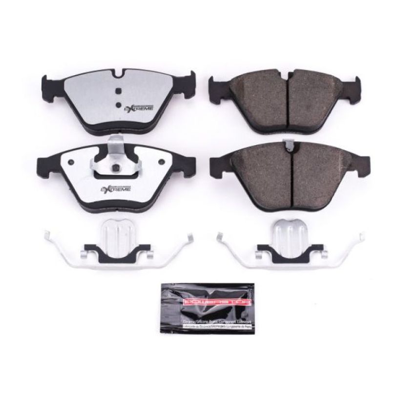 PowerStop Z26-1260 PowerStop - Z26 Performance Carbon-Fiber Ceramic Brake Pads with Hardware Kit