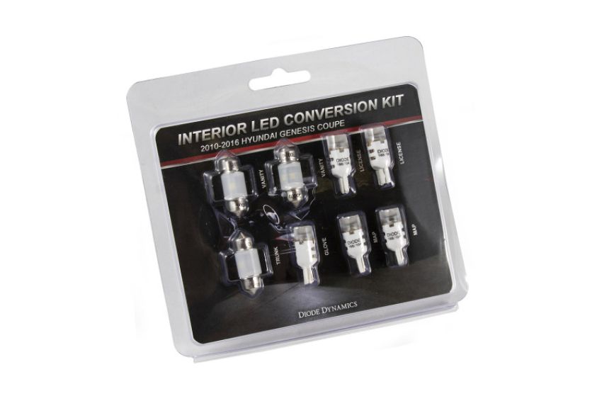 Diode Dynamics DD0273 10-16 Hyundai Genesis Coupe Interior Kit Stage 2 - Cool - White