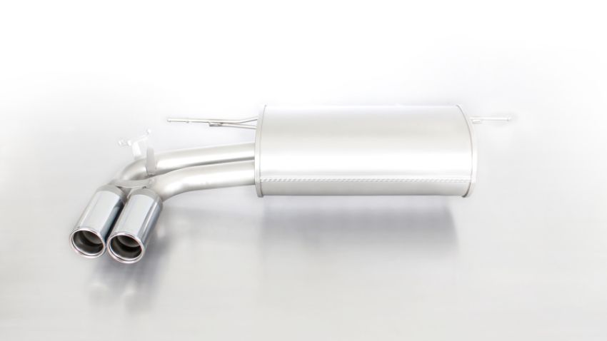 Remus 086112 0504 2012 BMW 3 Series F30 Sedan / F31 Touring 2.0L (N20B20B) Axle Back Exhaust w/Dual Tail Pipe