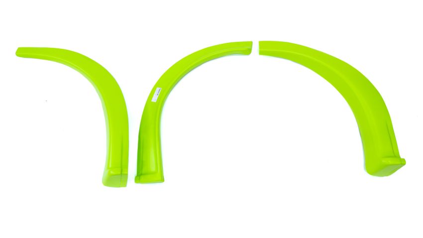 FIVESTAR FIV007-261-FGL MD3 Wheel Flares Dirt Fluorescent Green Left