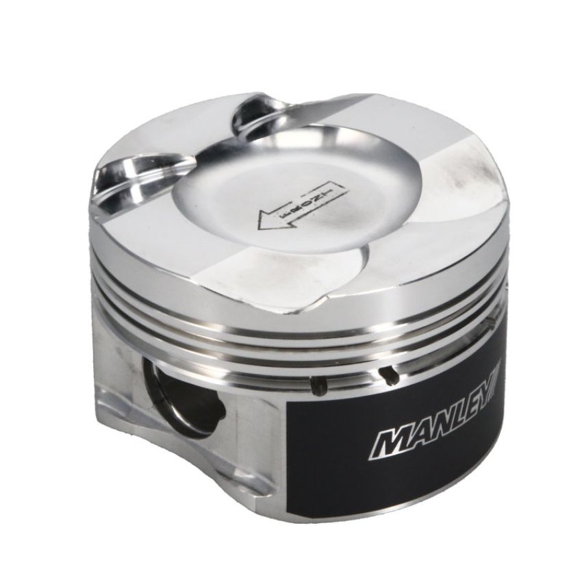 Manley Performance 647005C-6 Manley BMW N55/S55 37cc Platinum Series Dish Piston Set - 84.5mm Bore