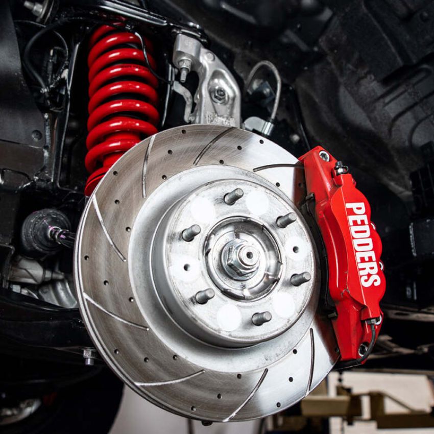 Pedders PED-PEBK05 2019+ Ford Ranger Front TrakRyder eXtreme Brake Kit