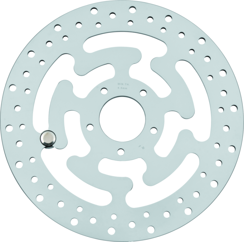 Bikers Choice 482554 08-16 Touring OEM Style 11.8in Polished Front Brake Rotor Left Replaces H-D 41809-08