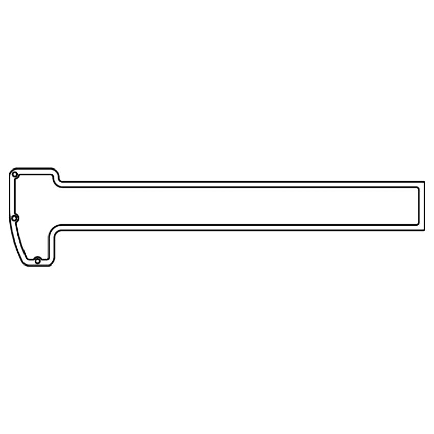 Cometic Gasket C4545-060 Cometic Jaguar XK6 .060in AFM Cam Cover Gasket Set - Trim To Fit All Models