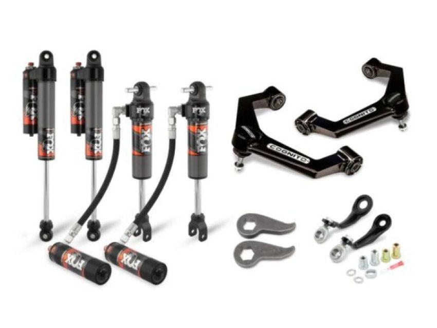 Cognito 210-P0932 11-19 Chevy Silv/Sierra 2500/3500HD 2WD/4WD 3in Elite Lvlng Kit w/ Fox 2.5 Elite Perf Series