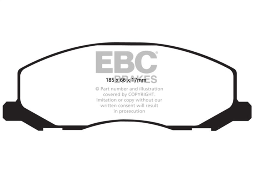 EBC Brakes DP32015C Redstuff Ceramic Low Dust Brake Pads