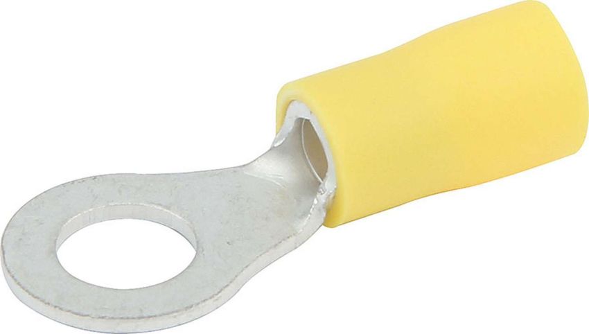 ALLSTAR PERFORMANCE ALL76054 Ring Terminal 1/4in Hole Insulated 12-10 20pk