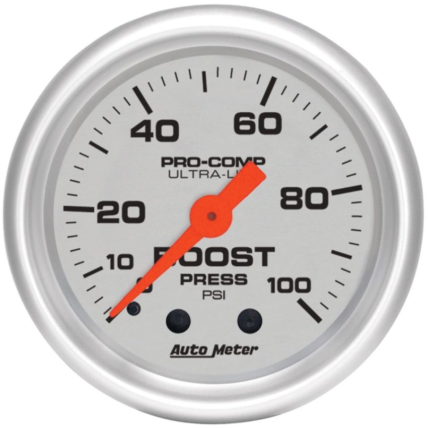 AutoMeter 4306 GAUGE, BOOST, 2 1/16