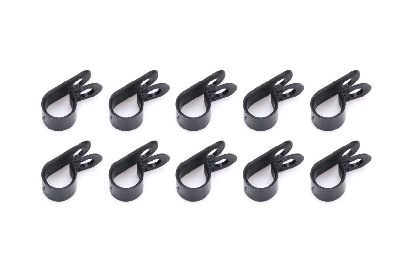 QUICKCAR RACING PRODUCTS QRP66-812 Adel Line Clamps Nylon 3/8in 10pk