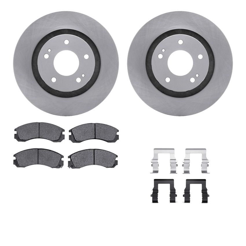 Dynamic Friction 6512-72302 Rotor Kit