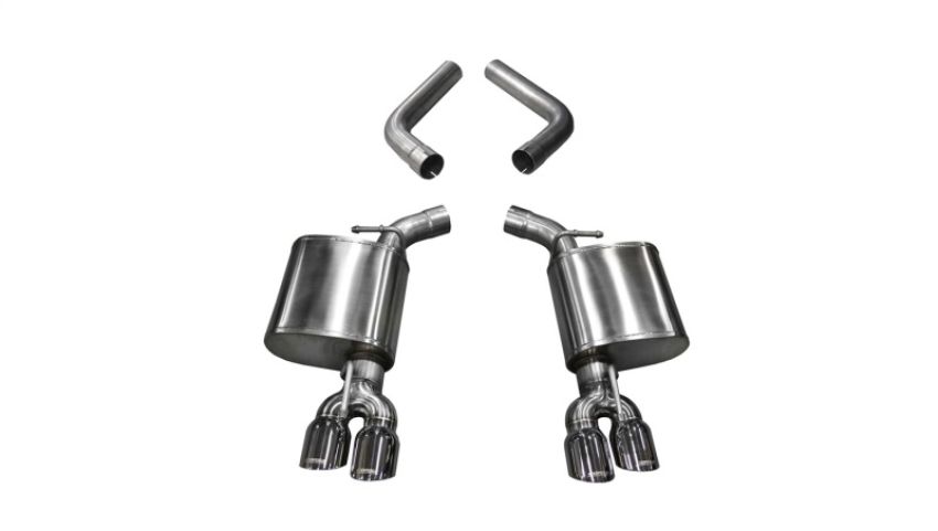 CORSA Performance 21020 Corsa 15-23 Dodge Challenger 6.4L/17-19 Challenger 5.7 Polished Sport Axle-Back Exhaust w/3.5in Tips