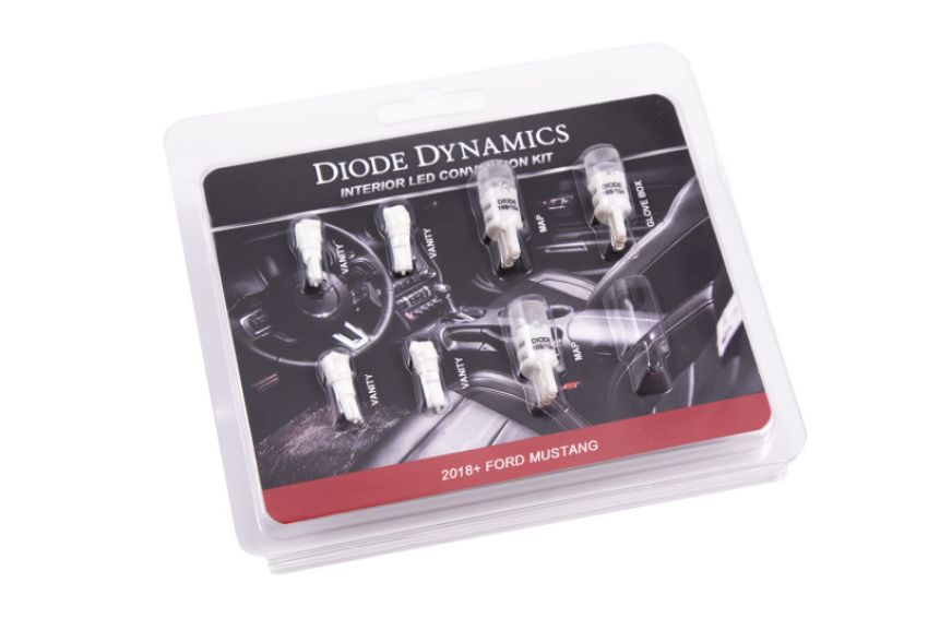 Diode Dynamics DD0360 18-19 Mustang Stage 2 Mustang Interior LED Light Kit - Cool - White