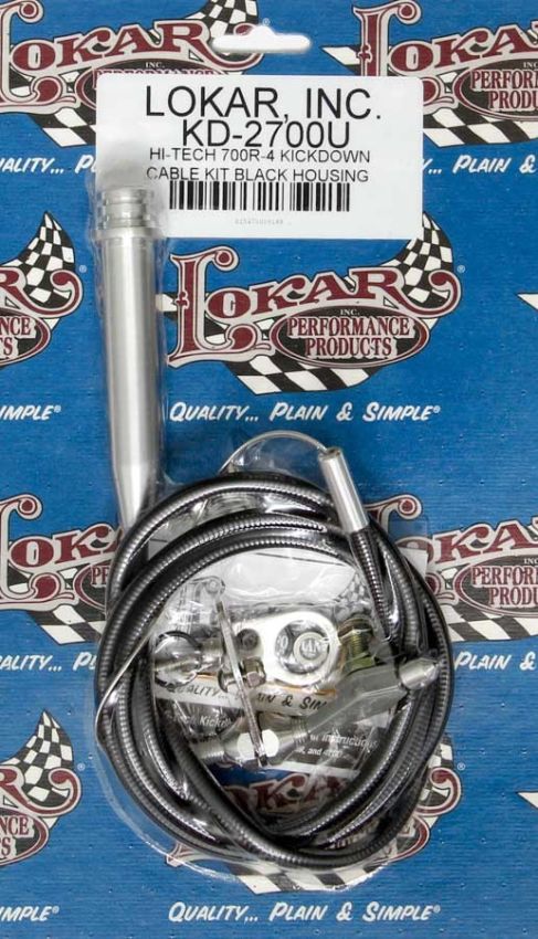 LOKAR LOKKD-2700U 700R-4 Kickdown Cable