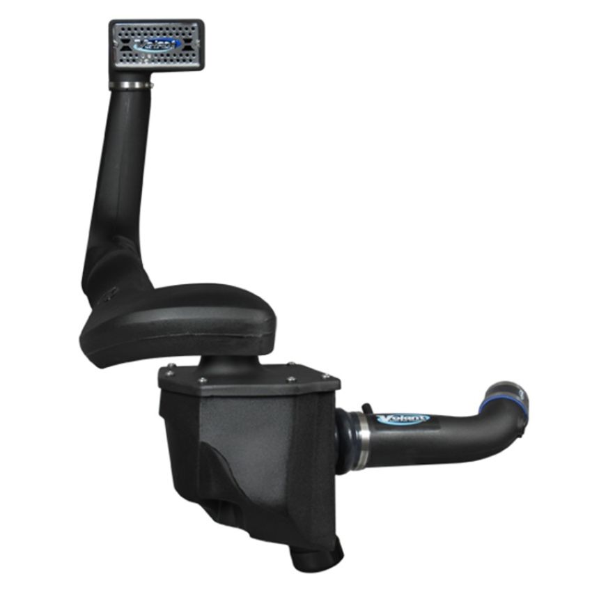 Volant 37738 Volant air intake systems utilize a high-velocity venturi filter adapter which provides a smooth transition through the MAF sensor into the intake tube for a much needed airflow improvement over the factory rubber tubing and resonator box.